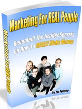 Thumbnail Marketing For REAL People  Revealed! The Insider Secrets On How To REALLY Make Money - *w/Resell Rights*