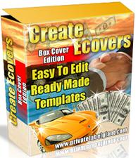 Product picture Create Software Box Ecovers With Photoshop  Easy To Edit Ready Made Templates - *w/Resell Rights*