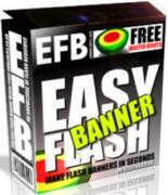 Product picture Easy Flash Banner  Make Flash Banners In Seconds  With Master Resell Rights - *w/Resell Rights*