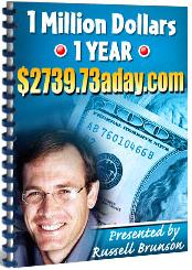 Product picture 1 Million Dollars In 1 Year - $2739.73 A Day  by Russell Brunson