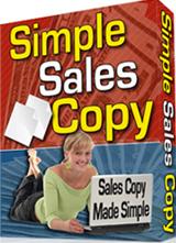 Product picture Simple Sales Copy  Sales Copy Made Simple - *w/Resell Rights*