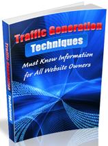 Product picture Traffic Generation Techniques  Must Know Information For All Website Owners